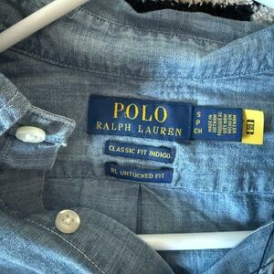 Classic Blue Chambray Shirt